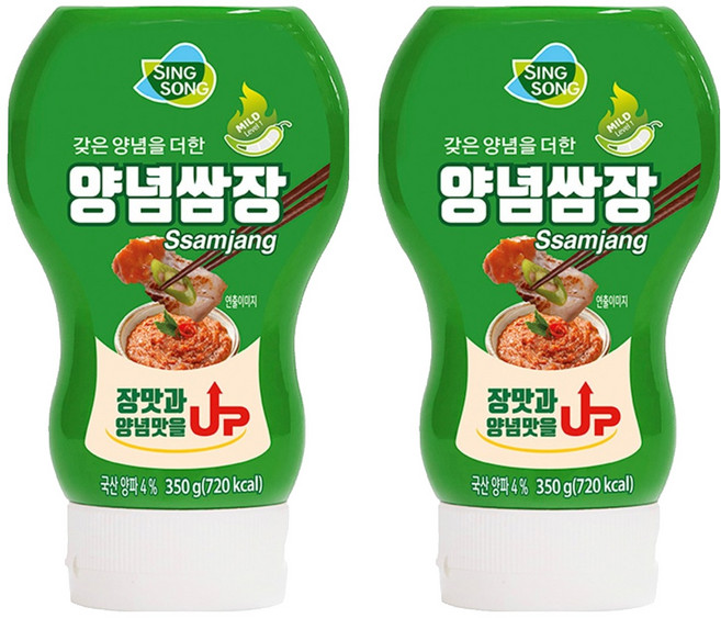 신송 양념쌈장, 350g, 2개