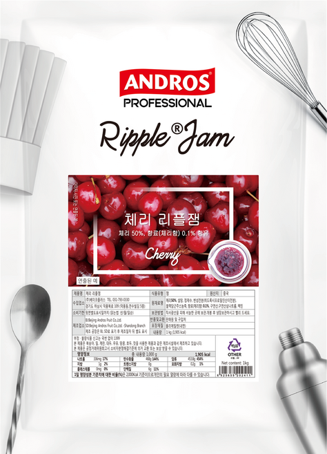 넛츠팜 리플잼 체리, 1kg, 1개