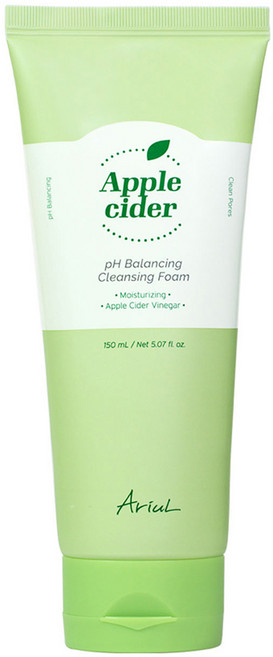 아리얼 애플 사이다 pH 약산성 밸런싱 클렌징 폼, 150ml, 1개
