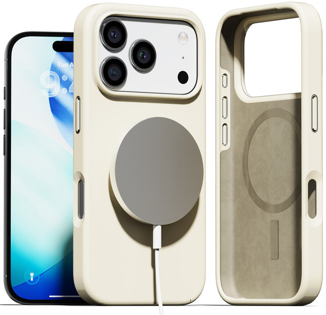 누아트 맥세이프 호환 헤이즐 실리콘 휴대폰 케이스