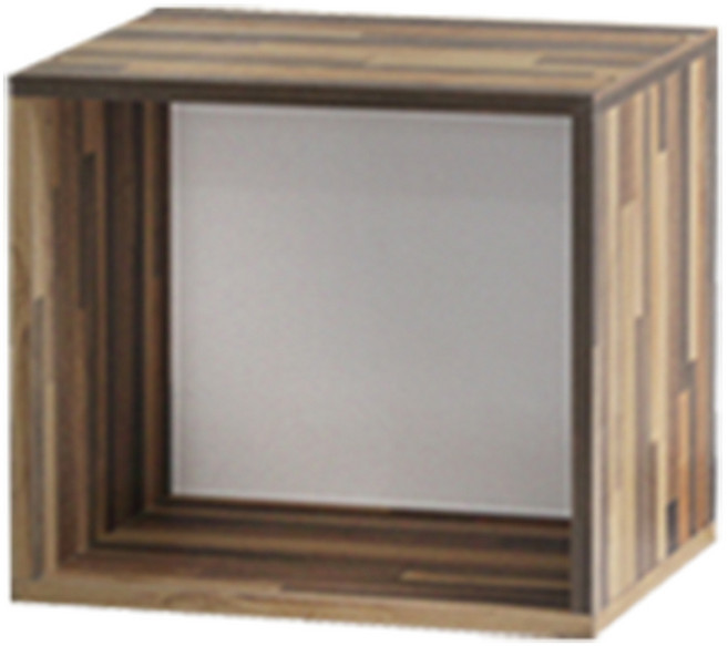 양지가구 공간박스 책장, 아카시, 1단