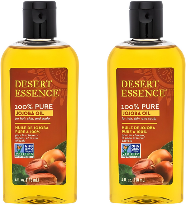 데저트에센스 100% 퓨어 호호바오일, 118ml, 2개