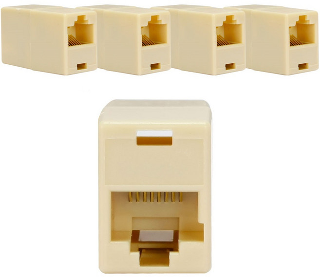 칼론 랜선 I형 연장 랜커플러, 5개, 36mm