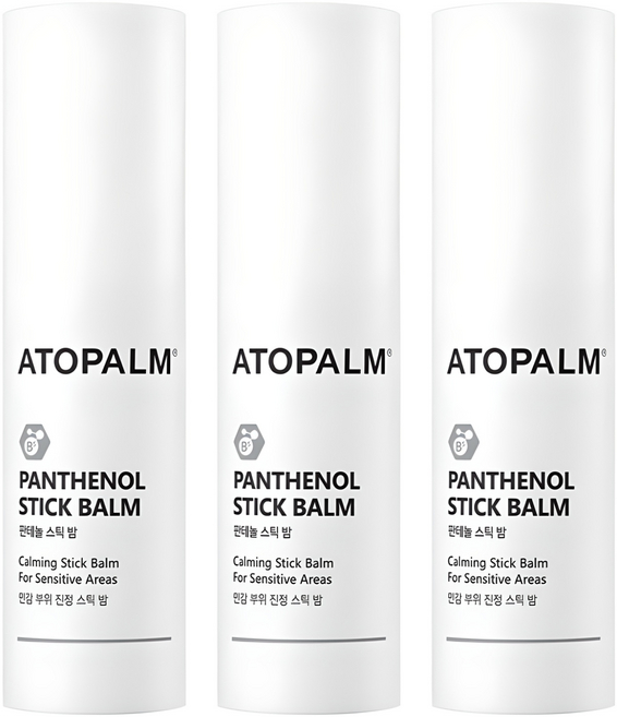 아토팜 판테놀 스틱 밤, 10g, 3개
