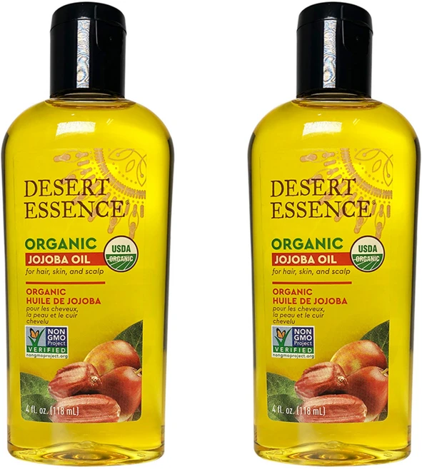 데저트에센스 오가닉 호호바오일, 118ml, 2개 - 쿠팡