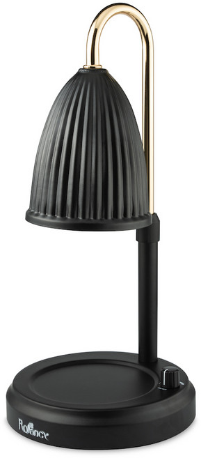 Rofancy 洛帆晞 優雅簡約融蠟燈 優雅黑 - 安全無煙香氛燈