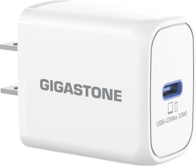 GIGASTONE 立達 33W 1 Port 急速充電器 PD Fast Charging 白色