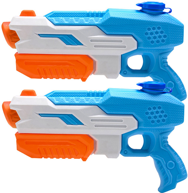 탐사 스피드 워터건 2종 세트, 혼합색상, 1세트