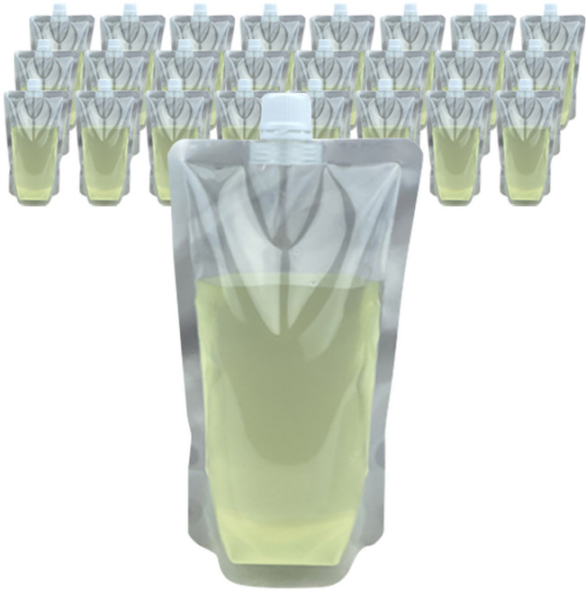 맘스퀴즈 스파우트 음료 파우치 500ml 22mm, 14 x 22cm, 1개입, 25개