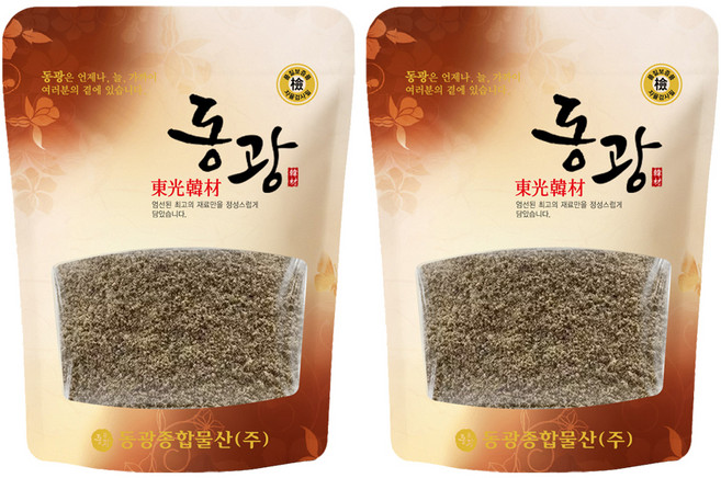 동광한방몰 리필용 대용량 후추가루, 500g, 2개