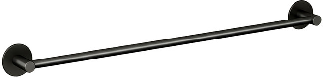 壁掛式鞋架 70cm, 經典黑, 1個