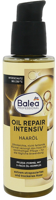 dm Balea 芭樂雅 摩洛哥堅果護髮油 染燙受損髮適用 保濕撫平毛躁 給予秀髮光澤感, 100ml, 1瓶