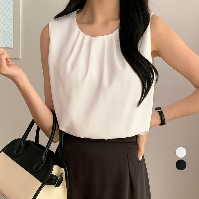 afinar 女款防透視無袖罩衫 賓客穿搭