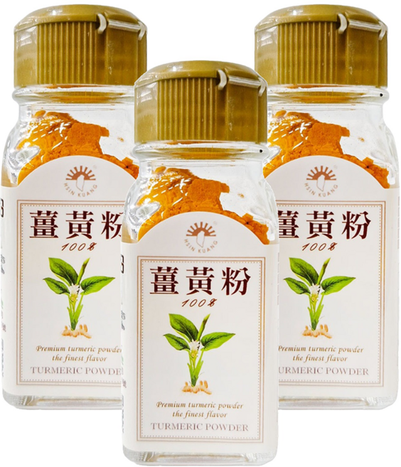 新光洋菜 薑黃粉, 28g, 3瓶