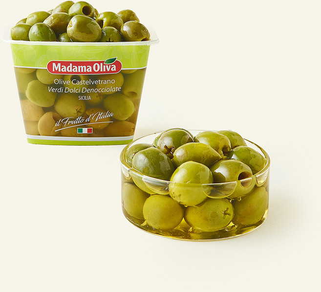 마다마올리바 카스텔베트라노 데노치올라테 그린올리브, 480g, 1개