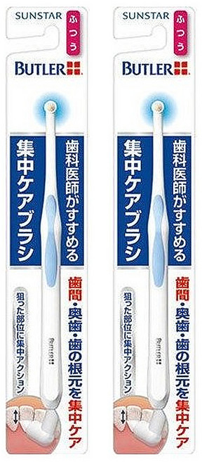 SUNSTAR 三詩達 單束毛牙間刷 顏色隨機, 2支
