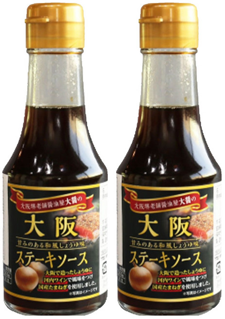 다이쇼 오사카 스테이크 소스, 180g, 2개