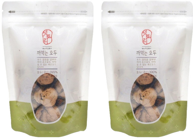 넛토리 까먹는 호두, 100g, 2개