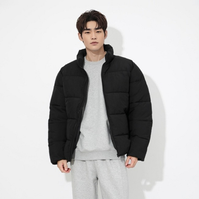 해리슨 남녀공용 베이직 숏 패딩점퍼 HA-1057 INT1038