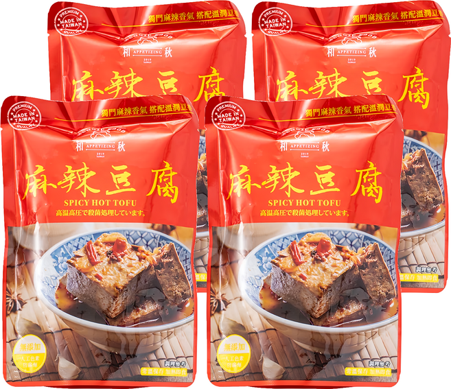 和秋 麻辣豆腐, 450g, 4包