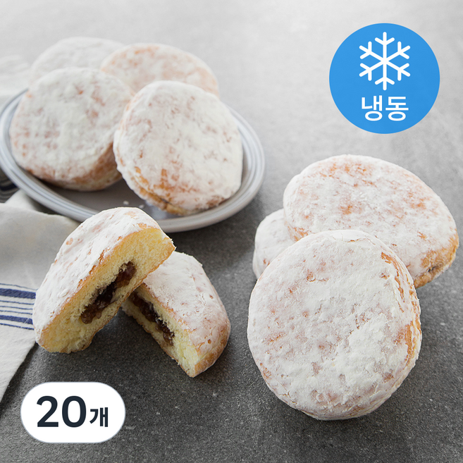 디엔비 블랙라즈베리맛 필링도너츠(냉동), 60g, 10개입, 2개