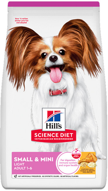 힐스사이언스다이어트 강아지 어덜트 스몰 앤 미니 기능성 사료, 다이어트(체중감소), 7kg, 1개