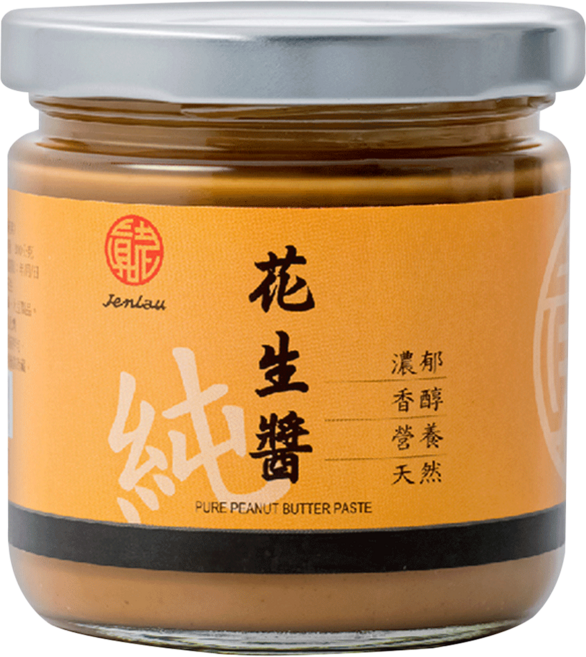 真老 純本產花生醬, 200g, 1罐