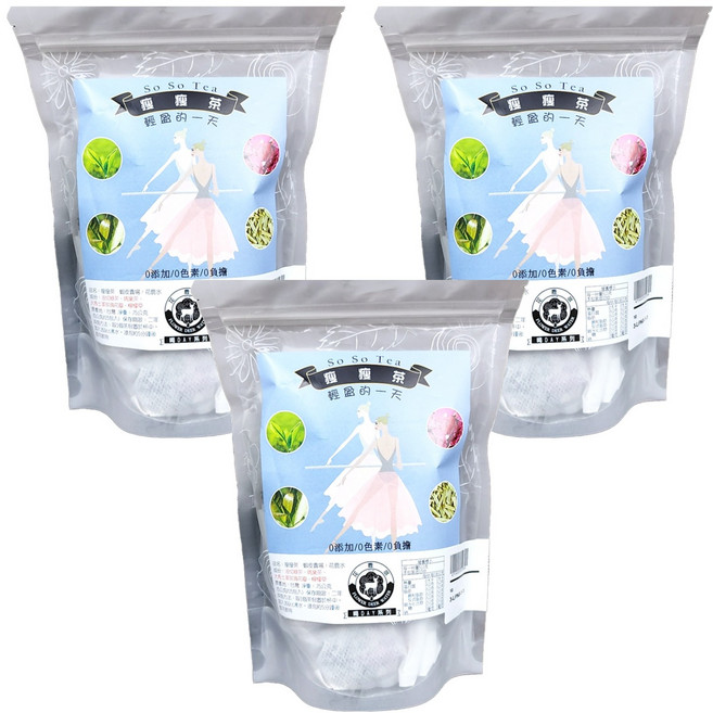 FANGS 方氏 瑪黛茶 大馬士革玫瑰花瓣 檸檬草, 5g, 15包, 3袋