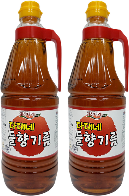 해찬나래 다대네 들향기름, 2개, 1.5L