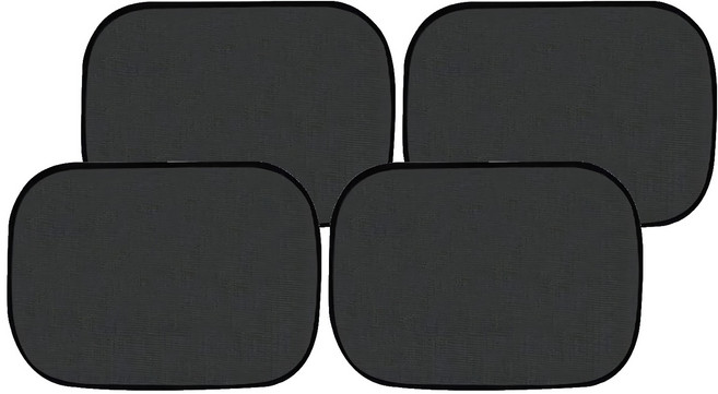 汽車遮陽板 Set B039 透黑膜 50 x 31cm 4個入, 1組
