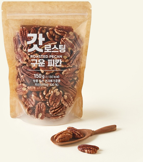 갓로스팅 구운 피칸, 150g, 1개