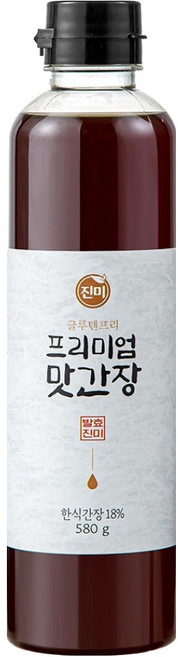 진미 프리미엄 맛간장, 580g, 1개