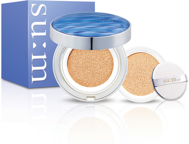 숨37도 워터풀 씨씨쿠션 퍼펙트 피니쉬 15g + 리필 15g, 1호라이트베이지, 1개