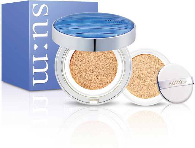 숨37도 워터풀 씨씨쿠션 퍼펙트 피니쉬 15g + 리필 15g, 2호내츄럴베이지, 1개