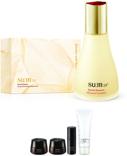 숨37도 시크릿 에센스 어드밴스드 트리트먼트 모공 장벽 케어 세럼 기획, 80ml, 1개