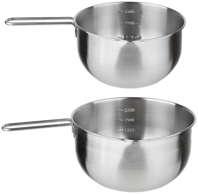 에비히슈테른 레카 계량 멀티팟 2000ml + 2500ml 세트, 1세트