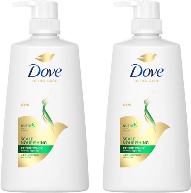 도브 스칼프 너리싱 컨디셔너, 660ml, 2개