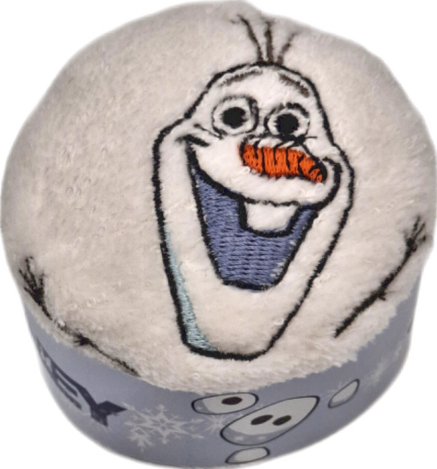 LIFE 來福牌 迪士尼蛋糕毛巾 31*28CM 32G 100%棉 台灣製, 雪寶 白色, 1條