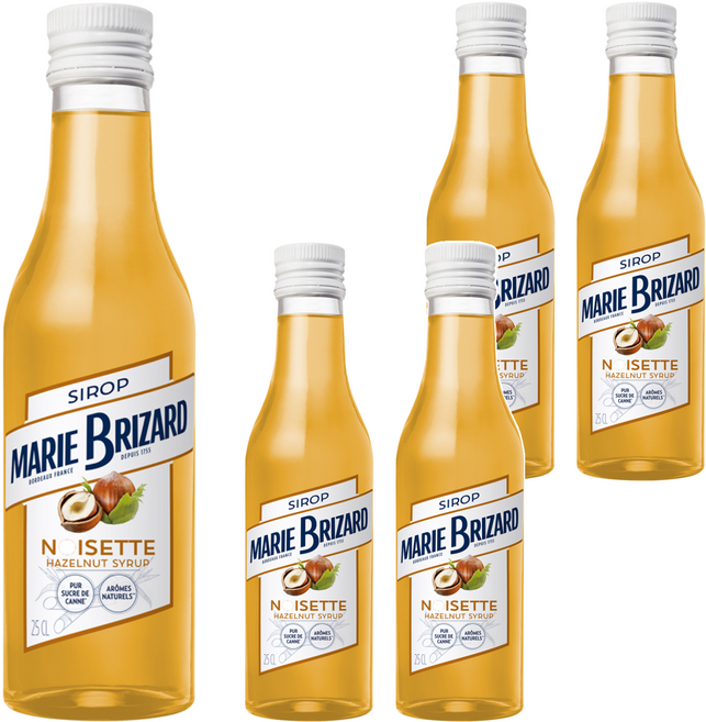 마리브리자드 헤이즐넛 시럽, 250ml, 5개