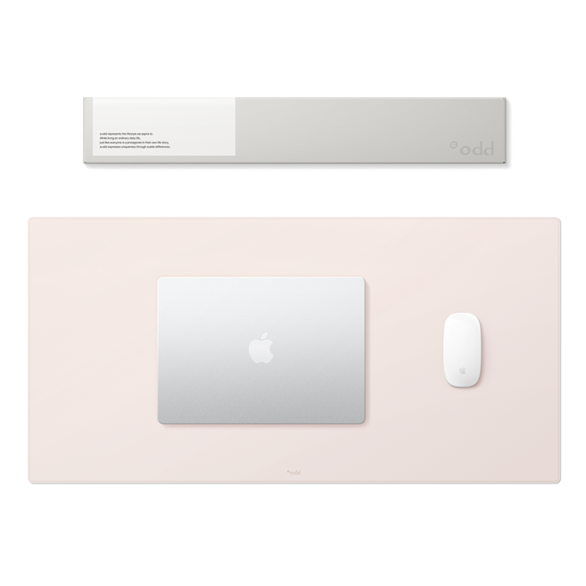 에이오드 가죽 데스크매트, 멜로우 핑크