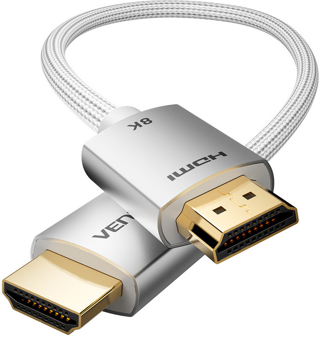 벤션 8K 아이언실버 HDMI V2.1 모니터 케이블, 1개, 3m