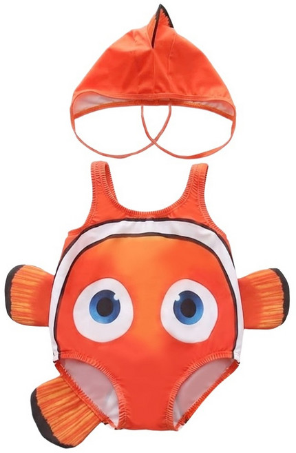 愛北鼻 寶寶小丑魚泳裝