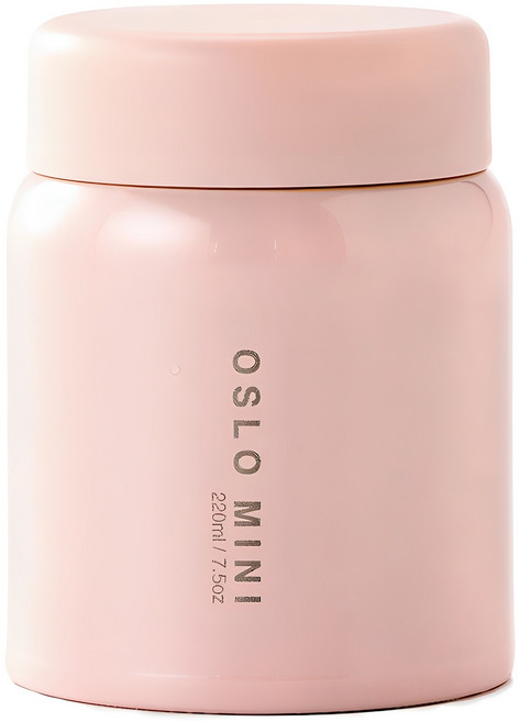 오슬로 미니 푸드자, 핑크, 220ml, 1개