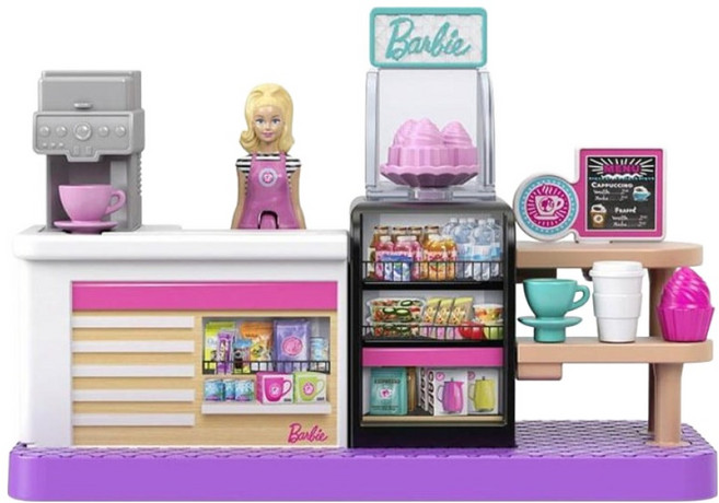 Barbie 芭比 商店系列 迷你芭比樂園, 顏色隨機, 1盒