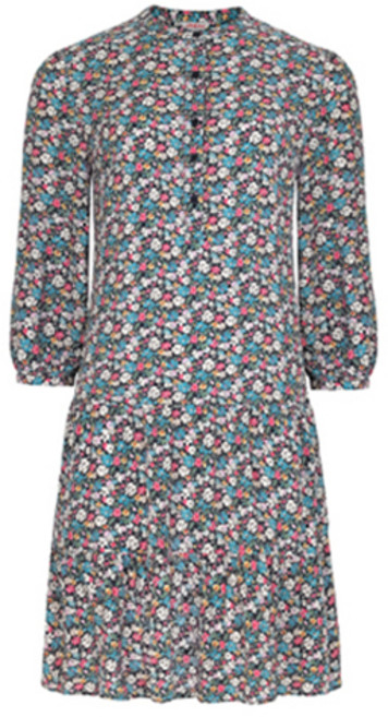 Cath Kidston 女性 Mews Ditsy A字洋裝, 海軍藍