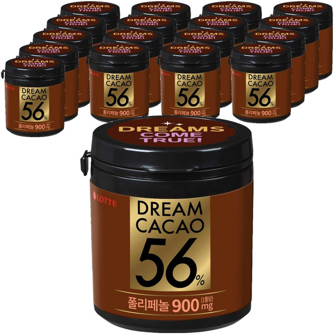 롯데웰푸드 드림카카오 56%, 18개, 86g