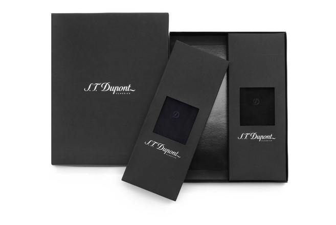 ST듀퐁 듀퐁클래식 남성용 양말 2종 세트