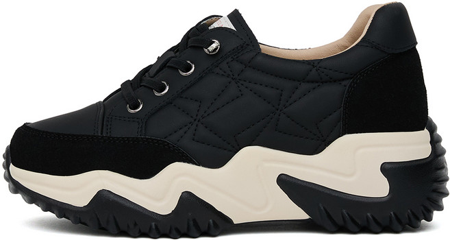J SHOE Henny 增高厚底絎縫運動鞋 6cm