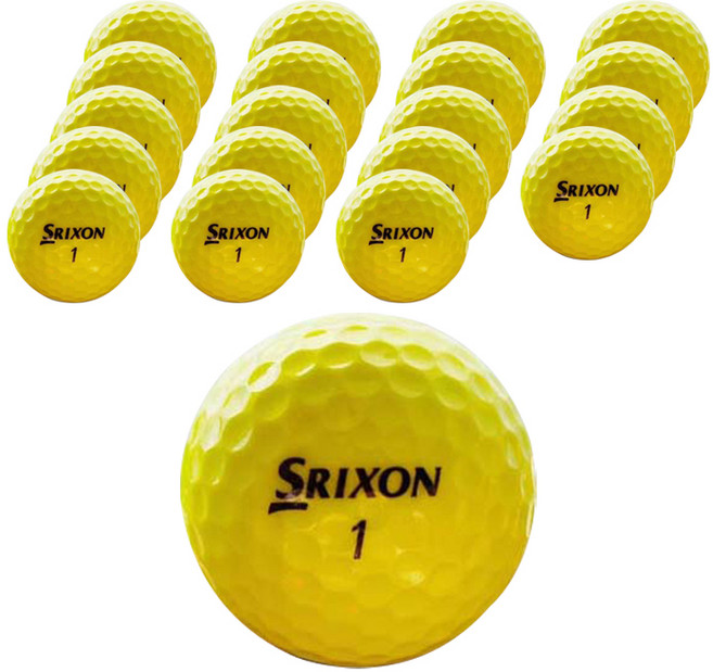 스릭슨 혼합 로스트볼 2등급, 혼합색상, 1개입, 20개