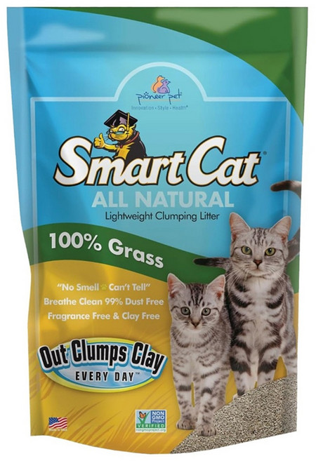 SmartCat 聰明貓 聰明結塊高粱砂 S132, 4.54kg, 1袋, 無香